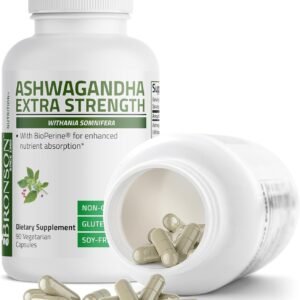 Ashwagandha Root Extract Capsules: Natural Stress Relief & Mood Support